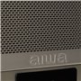 Aiwa BSTU-750BK Enceinte compacte Style Vintage (Actif, stéréo, 50 W RMS, Bluetooth, entrée Optique, USB, HDMI-Arc, RCA, FM et e
