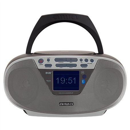 Aiwa BBTU-500DAB/SL Radio CD Portable Dab+ avec écran Couleur 2