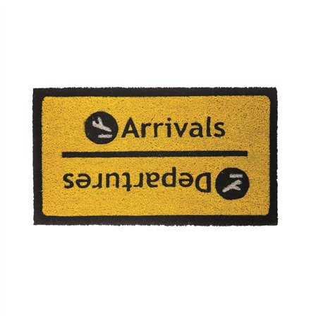 fisura. - Tapis intérieur en Noix de Coco. Paillasson antidérapant en PVC. Paillasson Original Peint à la Main. Taille : 70 cm x