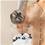 Cecotec Katana TotalDestroy 1500XL PerfectCream&Crush Hand Blender, 1500 W, 21 vitesses et Turbo, 4 lames en titane noir, capot