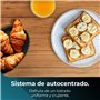 Cecotec Grille-pain vertical Toastin' time 1500 Red Lite, 1500 W de puissance, Capacité pour 4 tartines, Double fente longue et