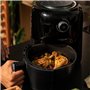 Cecotec Friteuse sans Huile Cecofry Compact 2500Touch. 900 W, Diététique, Numerique et Compacte, 1,9 L de Capacité, Thermostat,