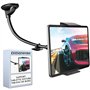 Support Tablette Voiture Tableau de Bord Pare Brise Ventouse valable pour Tous Les Types de tablettes PC