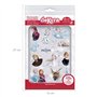 Dekora - Décoration Coméstible pour Gâteaux d'Anniversaire pour Enfants de Silhouette Découpée de La Reine des Neiges 2, 1 unité