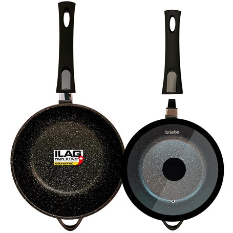 briebe Set 2 Sauteuse Induction Anti Adhesive