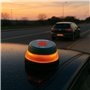 WE Lumière d'urgence pour voiture DGT 3.0 (obligatoire) homologué DGT avec géolocalisation | Balise V16 connectée [Données inclu