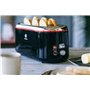Family Care Grille-Pain à Fentes Longues 1300W – 2 Longues Tranches de Pain, 3 Fonctions, Support pour Viennoiseries, 7 Niveaux