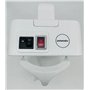 Pelamatic - Éplucheur Électrique Domestica | Épluche Fruits et Légumes Automatique | Pour Pommes de Terre, Oranges, Kiwis | Plas