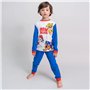 CERDÁ LIFE'S LITTLE MOMENTS Pyjama Enfant Hiver Patrouille Patrouille 100% Coton T-shirt Manches Pantalon Long-Licence Officiell
