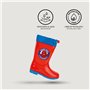 Spiderman Bottes de Pluie en PVC Red, Multicolore, Taille Unique