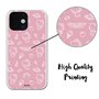 Personalaizer Coque pour iPhone 13 Mini - Hello Kitty Patron Sobre Rosa