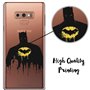 Personalaizer Coque pour Samsung Galaxy Note 9 - Batman Silhouette noire