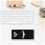 Personalaizer Coque pour Samsung Galaxy Note 9 - Batman Logo White