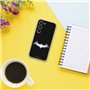 Personalaizer Coque Compatible avec Samsung Galaxy S23 - Batman Logo White