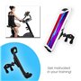 Support Tablette Velo Appartement Home Trainer elliptique Route Compatible avec ipad valable pour guidons de Tous Types et vélos