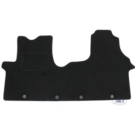 J&J AUTOMOTIVE | Tapis De Sol Noir Velours sur Mesure pour Trafic Depuis 2014