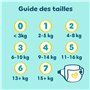 Pampers Premium Protection, Taille 7, 128 Couches, 15kg+, Double Protection pour la peau et contre les fuites Avec Poche Stop & 