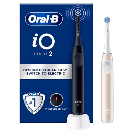 Oral-B iO Series 2 Duo Pack Brosse à Dents Électrique/Brosse à Dents Électrique