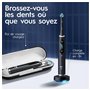Oral-B iO Série 9 Brosse à Dents Électrique Noire, Capteur De Pression, Modes Soin Des Gencives, Douceur Pour Protéger Des Dents