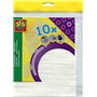 SES - 00786 - Loisir Créatif - 10 Feuilles Papier pour Perles à Repasser