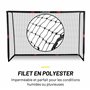 Dunlop Cage de Foot - But de Foot Enfant 300 x 200 x 120 cm - Kit Entrainement Football pour Enfants et Adultes - Cage Foot Exte