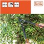 BLACK+DECKER Elagueuse - 50 MM Epaisseur de Coupe - 35.5 CM - Acier
