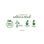 Elho Green Basics Soucoupe pour Plateau de Culture, Vert, Taille S