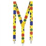 Boland 55520 - Clown Set pour déguisements, Accessoires pour carnaval, Set de déguisement, nez rouge, bretelles et noeud papillo