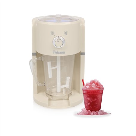 Tristar machine à granités - 2 tailles de glace pilée - Pile 250 g de glace par minute - Verseuse 1