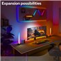 Calex Barre lumineuse LED pour moniteur de jeu - 2 pièces - Compatible Razer Chroma - Synchronisation RGBIC pour PC - Éclairage 