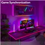 Calex Barre lumineuse LED pour moniteur de jeu - 2 pièces - Compatible Razer Chroma - Synchronisation RGBIC pour PC - Éclairage 