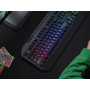 Trust Gaming GXT 836 Evocx Clavier Gamer AZERTY Français Filaire USB, 78% de Plastiques Recyclés, Éclairage LED RGB, 25 Touches 
