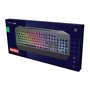 Trust Gaming GXT 836 Evocx Clavier Gamer AZERTY Français Filaire USB, 78% de Plastiques Recyclés, Éclairage LED RGB, 25 Touches 