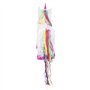 Boland 30932 - Piñata licorne - Dimensions : 47 x 39 cm - Blanc et rose - Carton - Piñata à frapper - Pour anniversaire, fête à