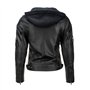 Urban Leather 58 Veste de Moto avec Protections - Femme - Noir - 3XL/48