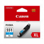 Cartouche d'encre originale Canon CLI-551C XL IP7250/MG5450 Cyan 26,99 €