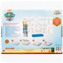 Paw Patrol - Spray Pen Set Deluxe (PW22368) - Kit de Stylos Pulvérisateurs pour Colorier et Dessiner - 12 Stylos et 16 Pochoirs