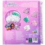 Gabby's Dollhouse - Livre de pochoirs - Dreamworks - Livre de coloriage d'activités - Color & Create (GD24356)