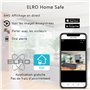 ELRO CI5000 Indoor WiFi IP Security Camera with Motion Sensor and Night Vision Full HD 1080P Security Camera with Siren
