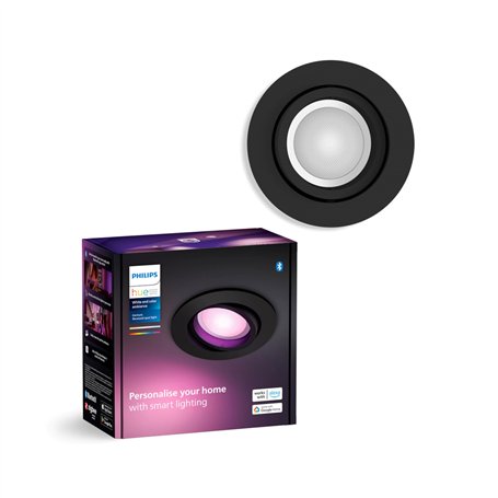 Philips Hue White & Color Ambiance Centura downlights ronds 1 pack