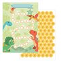 JEKA Lot de 10 Tableaux de récompenses pour Enfants - Motif : Dinosaures - avec Leurs Autocollants étoiles pour motiver Les Enfa