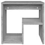 Comodino Grigio Sonoma 40x30x40 cm in Legno Multistrato