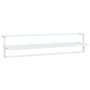 Porte-serviettes en fer blanc 95 x 25 x 22 cm