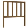 Tête de lit Marron miel 81x4x100 cm Bois massif de pin