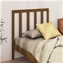 Tête de lit Marron miel 81x4x100 cm Bois massif de pin
