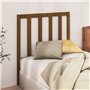 Tête de lit Marron miel 81x4x100 cm Bois massif de pin