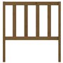 Tête de lit Marron miel 81x4x100 cm Bois massif de pin