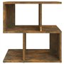 vidaXL Comodino Rovere Fumo 50x30x51,5 cm in Legno Multistrato