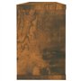 Étagères murales cube 2 pcs Chêne fumé 60x15x23 cm Bois