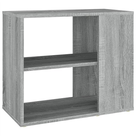 Mobiletto Laterale Grigio Sonoma 60x30x50 cm Legno Multistrato